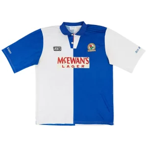 Maillot Rétro Domicile Blackburn Rovers Shearer #9 1994 – Image 2
