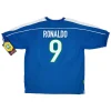 Maillot Rétro Extérieur Brésil Ronaldo #9 1998 - Eleven Crown - Maillot de Football Pas Cher - Survêtements Pas Cher - Maillot de Foorball Enfants Pas Cher - Maillots Retro Vintage Pas Cher- Qualité Premium