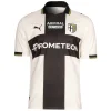 Maillot Domicile Parme Calcio 2025/26 - Eleven Crown - Maillot de Football Pas Cher - Survêtements Pas Cher - Maillot de Foorball Enfants Pas Cher - Maillots Retro Vintage Pas Cher- Qualité Premium