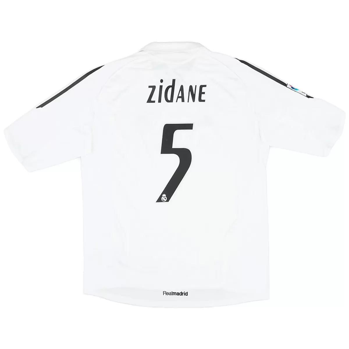 Maillot Rétro Domicile Real Madrid Zidane #5 2005