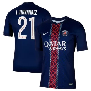 Maillot Domicile PSG L.Hernandez #21 2025/26 – Image 3