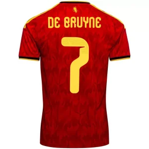 Maillot Domicile Belgique De Bruyne #7 2026/27