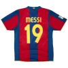 Maillot Rétro Domicile FC Barcelone Messi #19 2007 - Eleven Crown - Maillot de Football Pas Cher - Survêtements Pas Cher - Maillot de Foorball Enfants Pas Cher - Maillots Retro Vintage Pas Cher- Qualité Premium