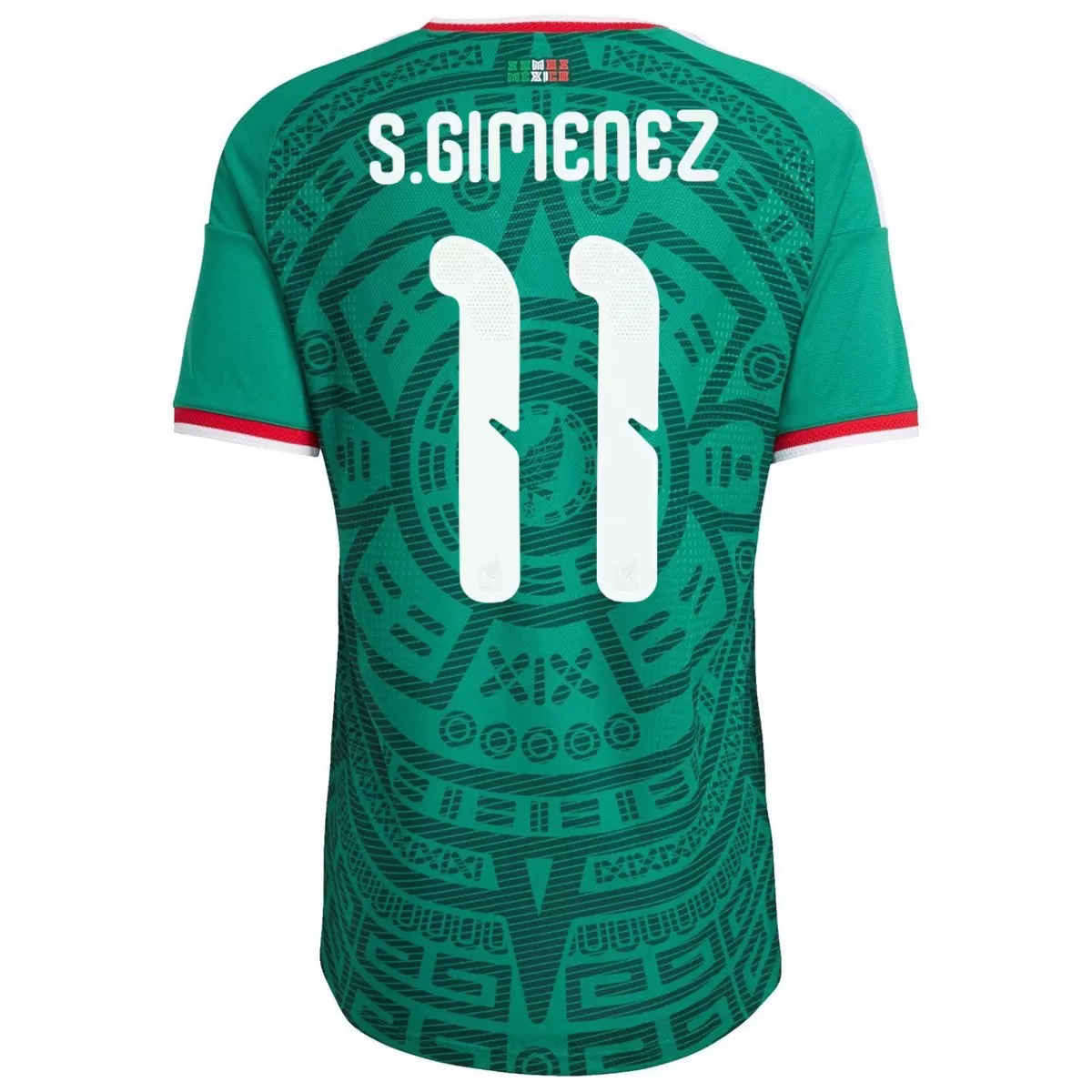 Maillot Player Domicile Mexique S.Giménez #11 2026/27