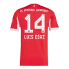 Maillot Domicile Bayern Munich Luis Díaz #14 2025/26 - Eleven Crown - Maillot de Football Pas Cher - Survêtements Pas Cher - Maillot de Foorball Enfants Pas Cher - Maillots Retro Vintage Pas Cher- Qualité Premium
