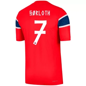 Maillot Player Domicile Norvège Sørloth #7 2026/27