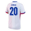 Maillot Extérieur France Coman #20 2026/27 - Eleven Crown - Maillot de Football Pas Cher - Survêtements Pas Cher - Maillot de Foorball Enfants Pas Cher - Maillots Retro Vintage Pas Cher- Qualité Premium