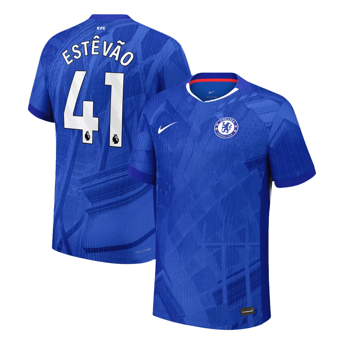 Maillot Player Domicile Chelsea FC Estêvão #41 2025/26 – Image 3