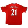 Maillot Rétro Domicile Manchester United Forlan #21 2000 - Eleven Crown - Maillot de Football Pas Cher - Survêtements Pas Cher - Maillot de Foorball Enfants Pas Cher - Maillots Retro Vintage Pas Cher- Qualité Premium