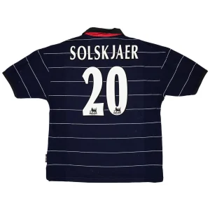 Maillot Rétro Extérieur Manchester United Solskjaer #20 1999