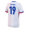 Maillot Extérieur France Fofana #19 2026/27 - Eleven Crown - Maillot de Football Pas Cher - Survêtements Pas Cher - Maillot de Foorball Enfants Pas Cher - Maillots Retro Vintage Pas Cher- Qualité Premium