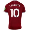 Maillot Domicile West Ham United L.Paquetá #10 2025/26 - Eleven Crown - Maillot de Football Pas Cher - Survêtements Pas Cher - Maillot de Foorball Enfants Pas Cher - Maillots Retro Vintage Pas Cher- Qualité Premium