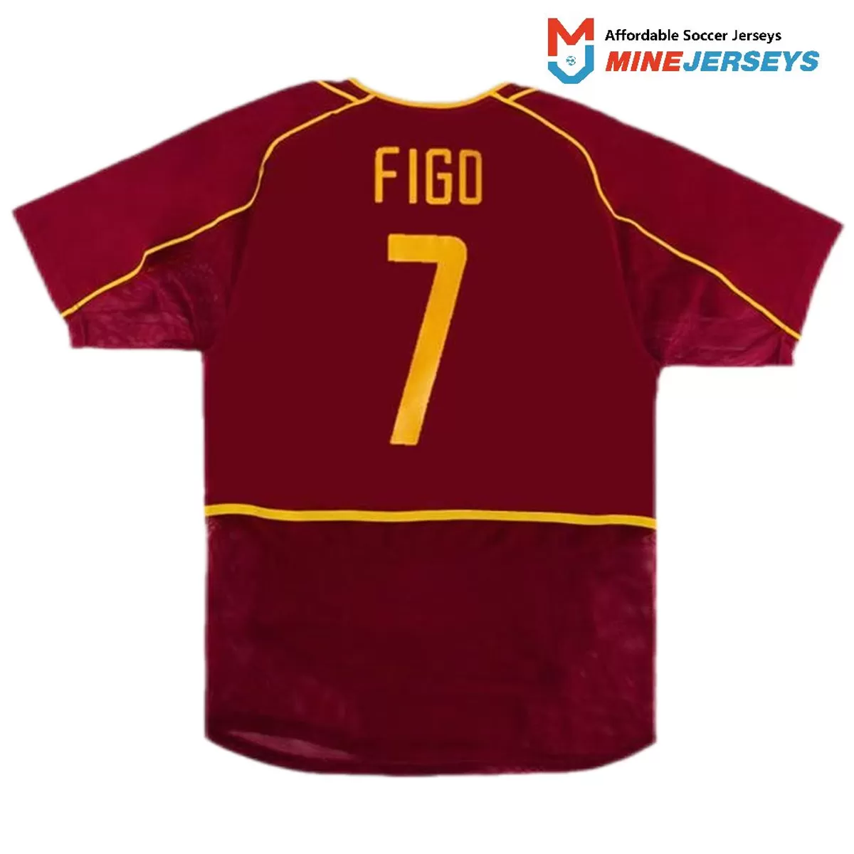 Maillot Rétro Domicile Portugal Figo #7 2002
