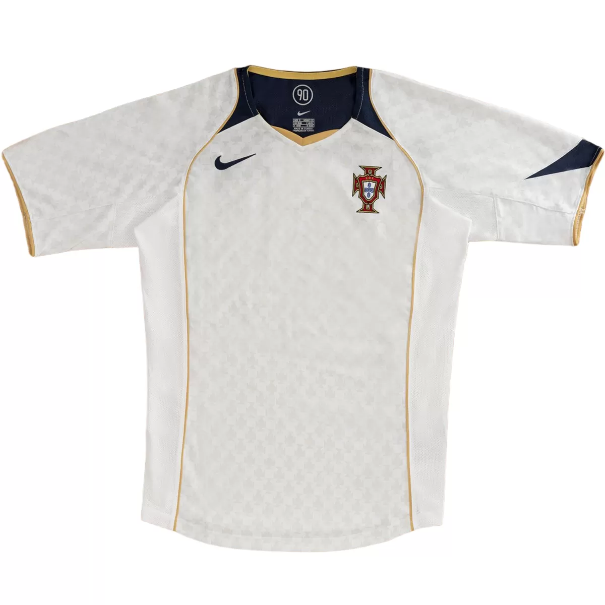 Maillot Rétro Extérieur Portugal Figo #7 2004 – Image 3