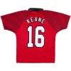 Maillot Rétro Domicile Manchester United Keane #16 1996 - Eleven Crown - Maillot de Football Pas Cher - Survêtements Pas Cher - Maillot de Foorball Enfants Pas Cher - Maillots Retro Vintage Pas Cher- Qualité Premium