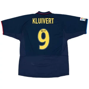 Maillot Rétro Troisième FC Barcelone Kluivert #9 2002
