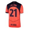 Maillot Troisième FC Barcelone F.De Jong #21 2025/26 - Eleven Crown - Maillot de Football Pas Cher - Survêtements Pas Cher - Maillot de Foorball Enfants Pas Cher - Maillots Retro Vintage Pas Cher- Qualité Premium