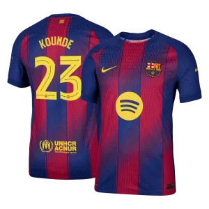 Maillot Player Domicile FC Barcelone Kounde #23 2025/26 – Image 3
