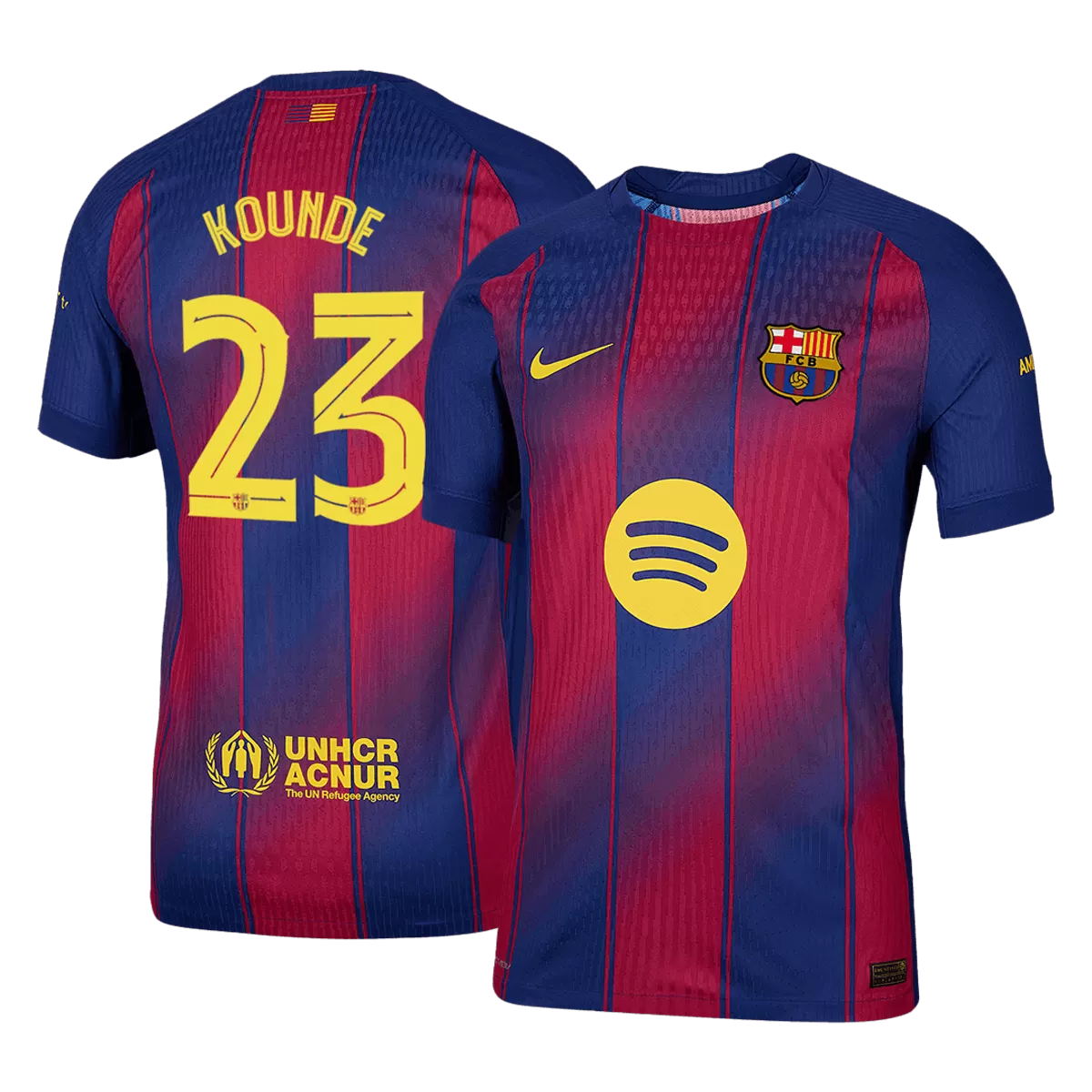Maillot Player Domicile FC Barcelone Kounde #23 2025/26 – Image 3