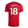 Maillot Domicile Liverpool FC Gakpo #18 2025/26 - Eleven Crown - Maillot de Football Pas Cher - Survêtements Pas Cher - Maillot de Foorball Enfants Pas Cher - Maillots Retro Vintage Pas Cher- Qualité Premium