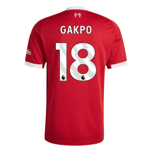 Maillot Domicile Liverpool FC Gakpo #18 2025/26