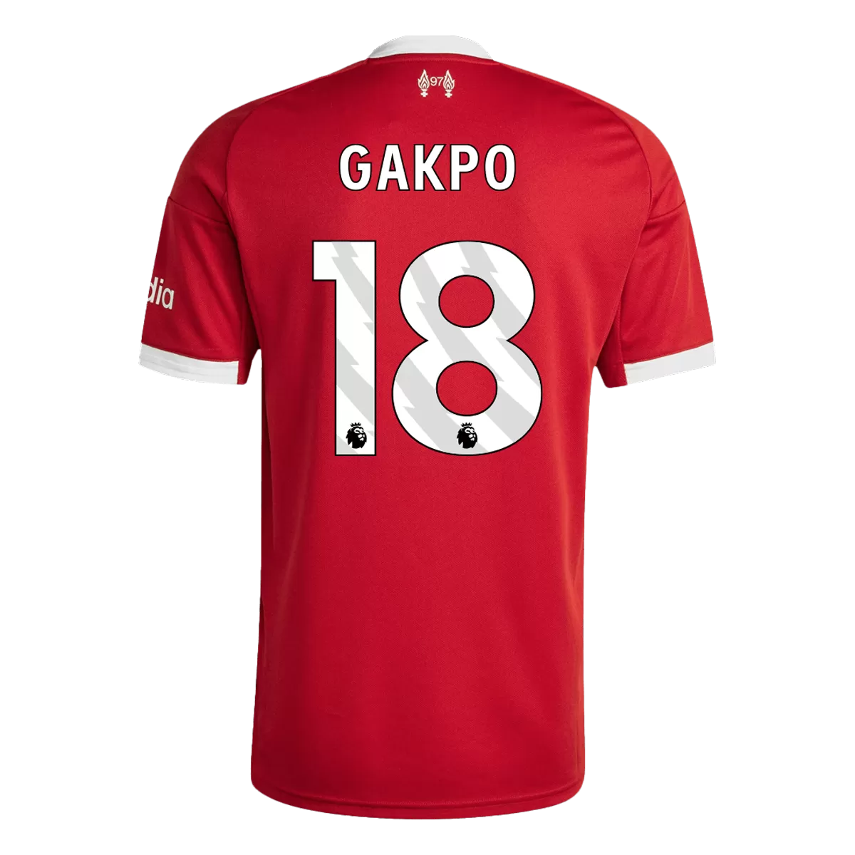 Maillot Domicile Liverpool FC Gakpo #18 2025/26