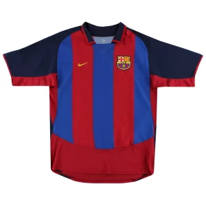 Maillot Rétro Domicile FC Barcelone 2003 – Image 3
