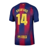 Maillot Player Domicile FC Barcelone Rashford #14 2025/26 - Eleven Crown - Maillot de Football Pas Cher - Survêtements Pas Cher - Maillot de Foorball Enfants Pas Cher - Maillots Retro Vintage Pas Cher- Qualité Premium