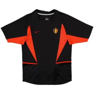 Maillot Rétro Extérieur Belgique 2002 – Image 3