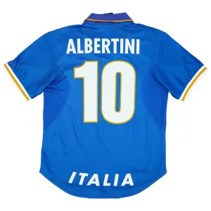 Maillot Rétro Domicile Italie Albertini #10 1996