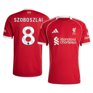 Maillot Domicile Liverpool FC Szoboszlai #8 2025/26 – Image 3