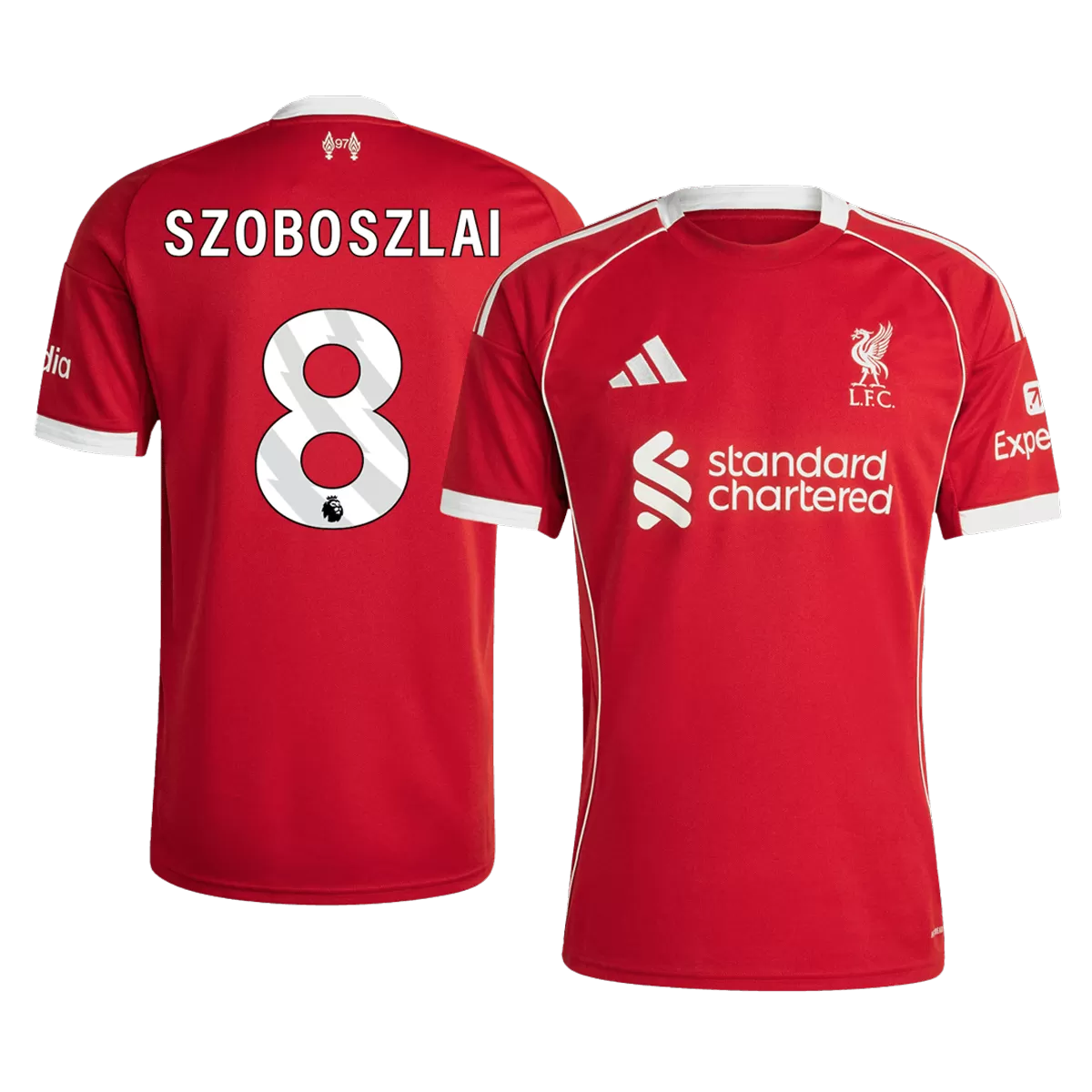 Maillot Domicile Liverpool FC Szoboszlai #8 2025/26 – Image 3