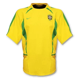 Maillot Rétro Domicile Brésil Rivaldo #10 2002 – Image 3