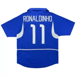 Maillot Rétro Extérieur Brésil Ronaldinho #11 2002