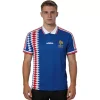 Maillot Rétro Domicile France 1994 - Eleven Crown - Maillot de Football Pas Cher - Survêtements Pas Cher - Maillot de Foorball Enfants Pas Cher - Maillots Retro Vintage Pas Cher- Qualité Premium