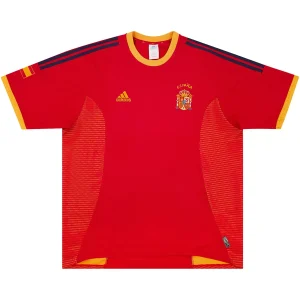 Maillot Rétro Domicile Espagne 2002 – Image 3