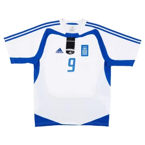 Maillot Rétro Extérieur Grèce Charisteas #9 2004 – Image 2