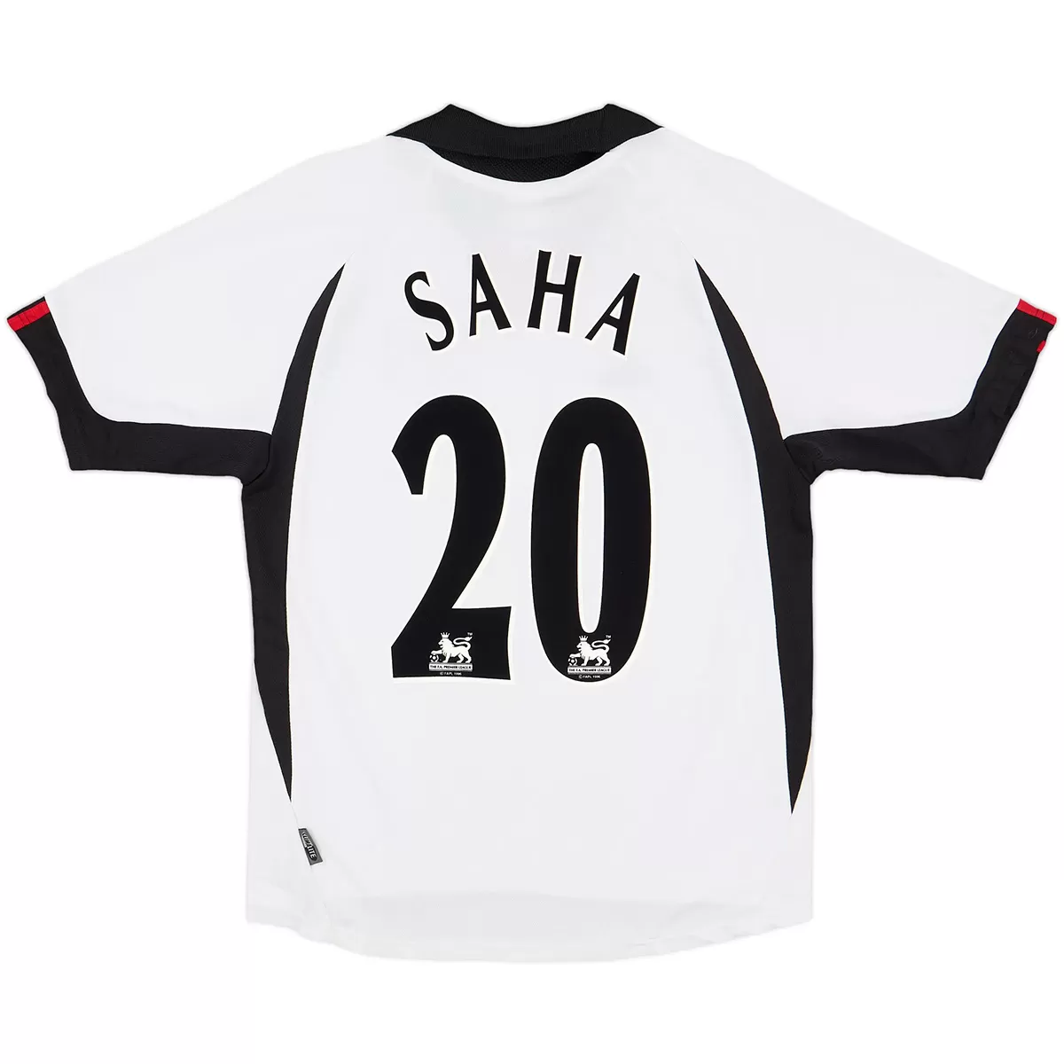 Maillot Rétro Domicile Fulham FC Saha #20 2002