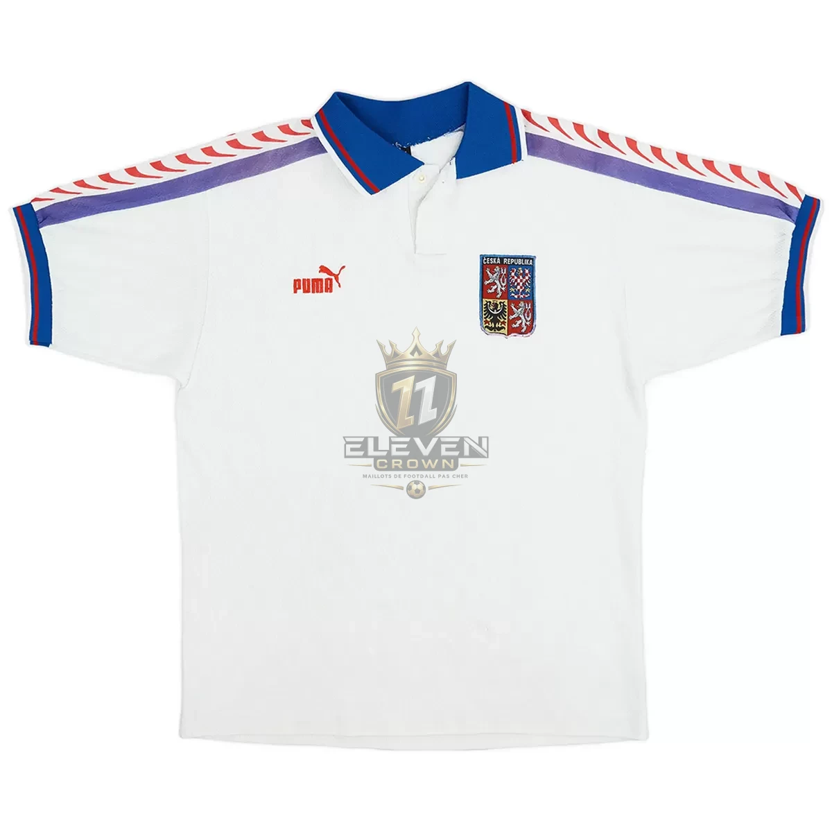 Maillot Rétro Extérieur Tchéquie Nedved #4 1996 – Image 2