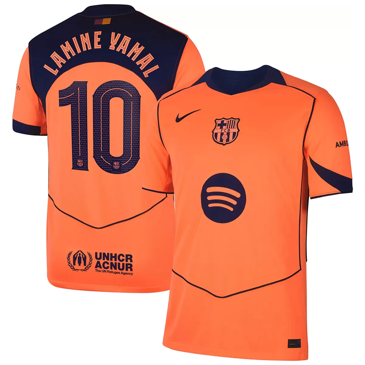 Maillot Troisième FC Barcelone Lamine Yamal #10 2025/26 – Image 3
