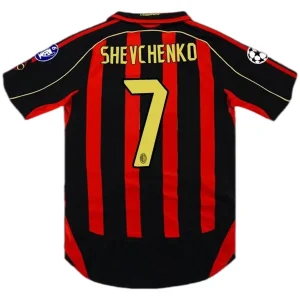 Maillot Rétro Domicile AC Milan Shevchenko #7 2006