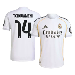 Maillot Player Domicile Real Madrid Tchouameni #14 2025/26 – Image 3
