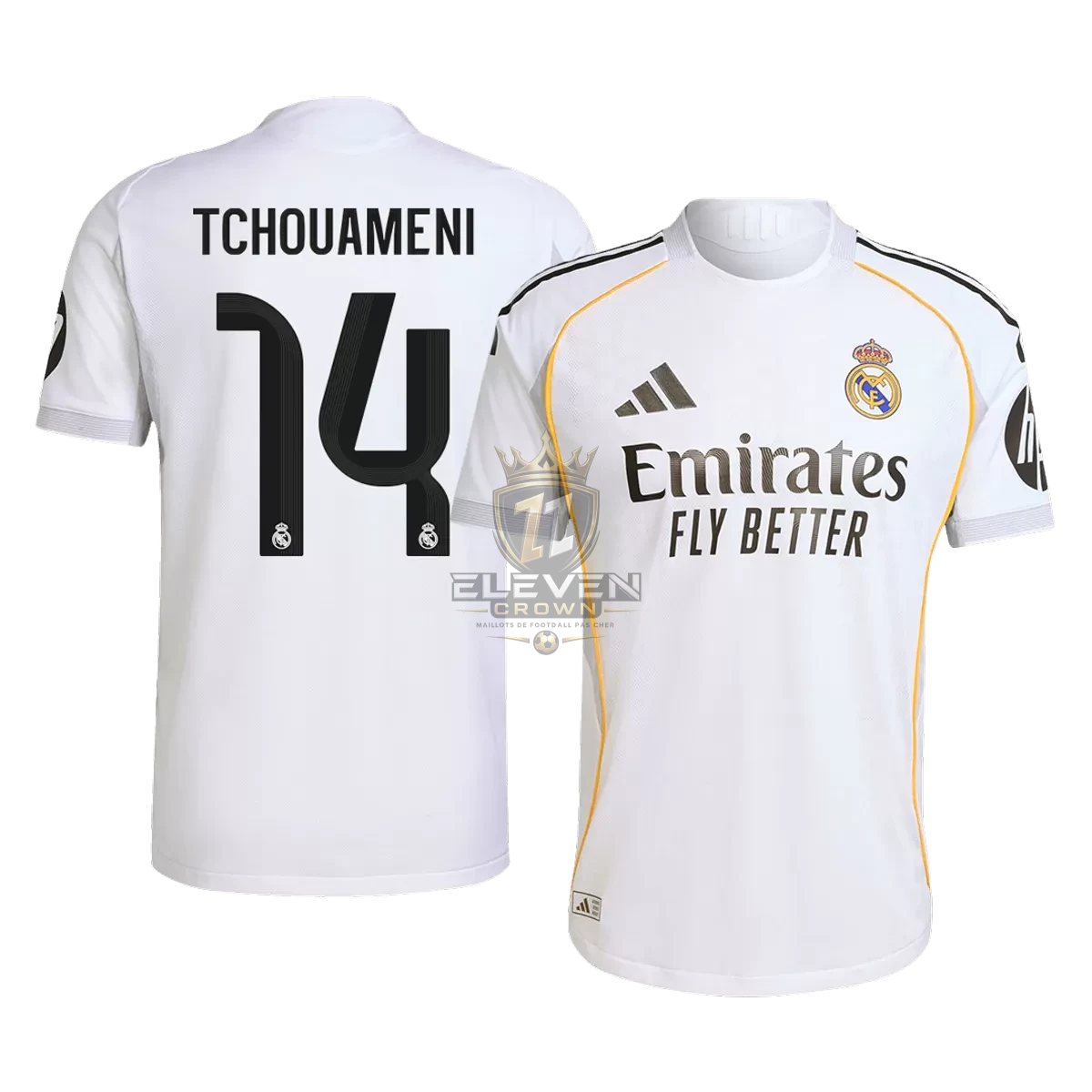 Maillot Player Domicile Real Madrid Tchouameni #14 2025/26 – Image 3