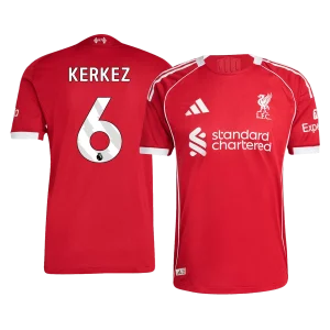 Maillot Player Domicile Liverpool FC Kerkez #6 2025/26 – Image 3