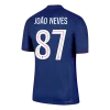Maillot Player Domicile PSG João Neves #87 2025/26 - Eleven Crown - Maillot de Football Pas Cher - Survêtements Pas Cher - Maillot de Foorball Enfants Pas Cher - Maillots Retro Vintage Pas Cher- Qualité Premium