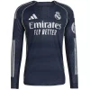 Maillot Player Manches Longues Extérieur Real Madrid 2025/26 - Eleven Crown - Maillot de Football Pas Cher - Survêtements Pas Cher - Maillot de Foorball Enfants Pas Cher - Maillots Retro Vintage Pas Cher- Qualité Premium