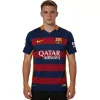 Maillot Rétro Domicile FC Barcelone 2015 - Eleven Crown - Maillot de Football Pas Cher - Survêtements Pas Cher - Maillot de Foorball Enfants Pas Cher - Maillots Retro Vintage Pas Cher- Qualité Premium