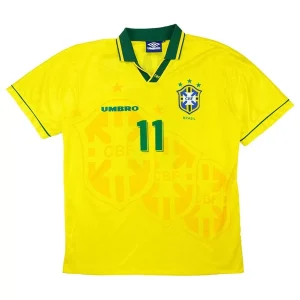 Maillot Rétro Domicile Brésil Romário #11 1994 – Image 2