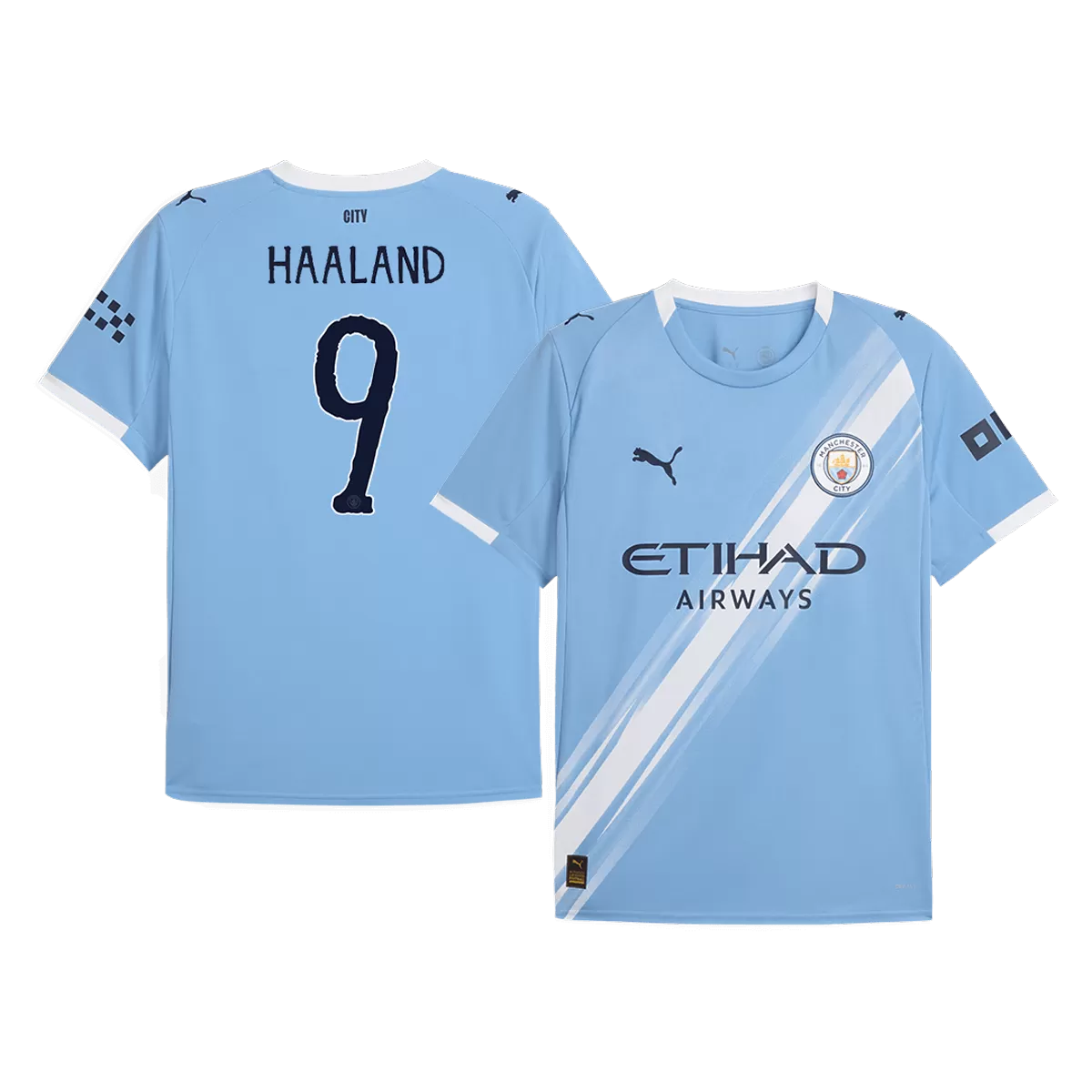 Maillot Domicile Manchester City Haaland #9 2025/26 – Image 3