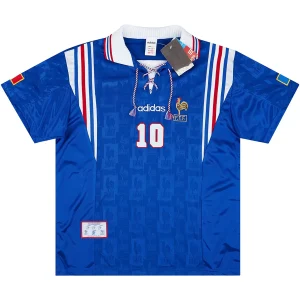 Maillot Rétro Domicile France Zidane #10 1996 – Image 2